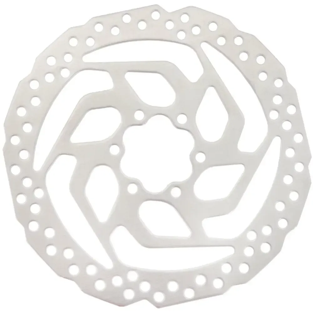 Shimano SM-RT26 Acera 6 Bolt Resin Pad Disc Rotor 160mm Silver - Image 1