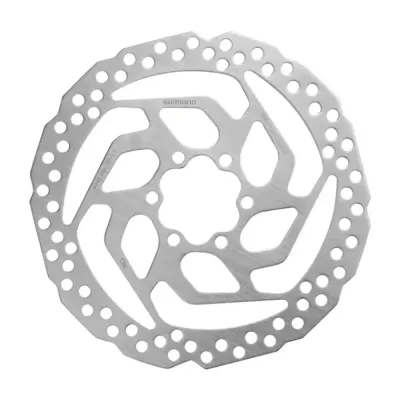 Shimano SM-RT26 Acera 6 Bolt Disc Rotor For Resin Pads 180mm Silver