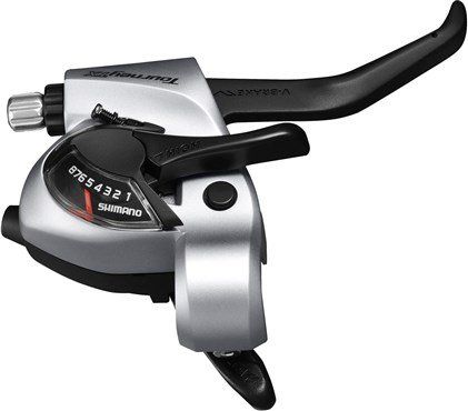 Shimano ST-TX800 Tourney 8 Speed STI Lever Black - Thumbnail 2