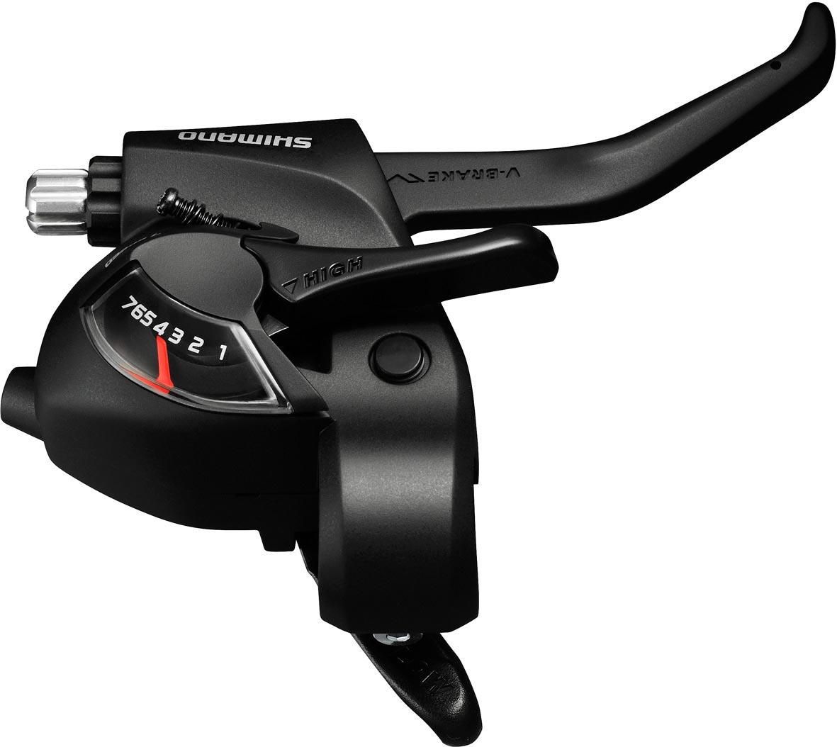 Shimano ST-EF41 EZ Fire Plus STI Set for V-brakes 2-finger lever - Image 1