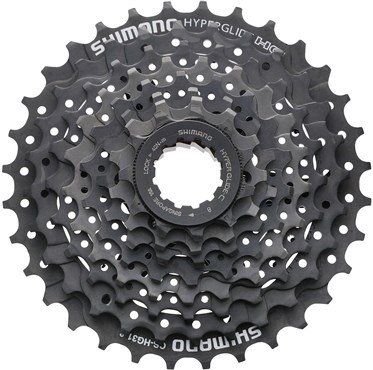Shimano HG31 8 Speed Cassette 11-32T Black - Image 1