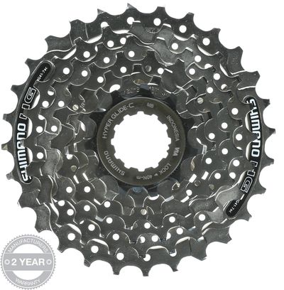 Shimano HG41 7 Speed Cassette 11-28T Silver