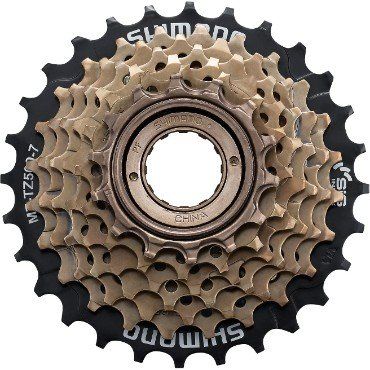 Shimano 7-Speed Multiple Freewheel - 14-28T - Image 1