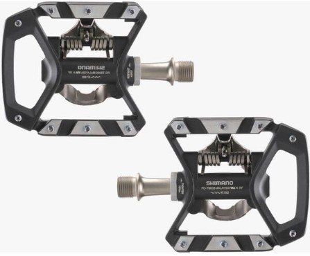 Shimano PD-T8000 XT SPD Road Pedals - Black - Image 1