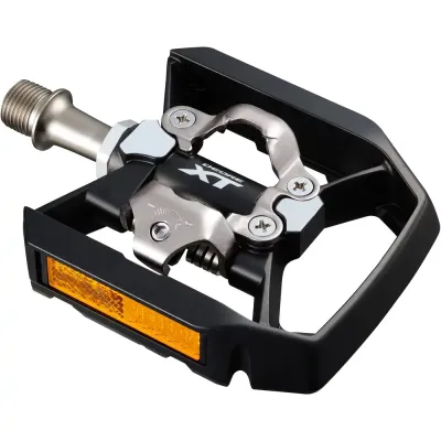 Shimano PD-T8000 XT SPD Road Pedals - Black - Thumbnail 2
