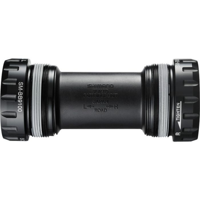 Shimano BB-R9100 Dura-Ace HollowTech II Bottom Bracket 68mm English Thread - Black - Image 1