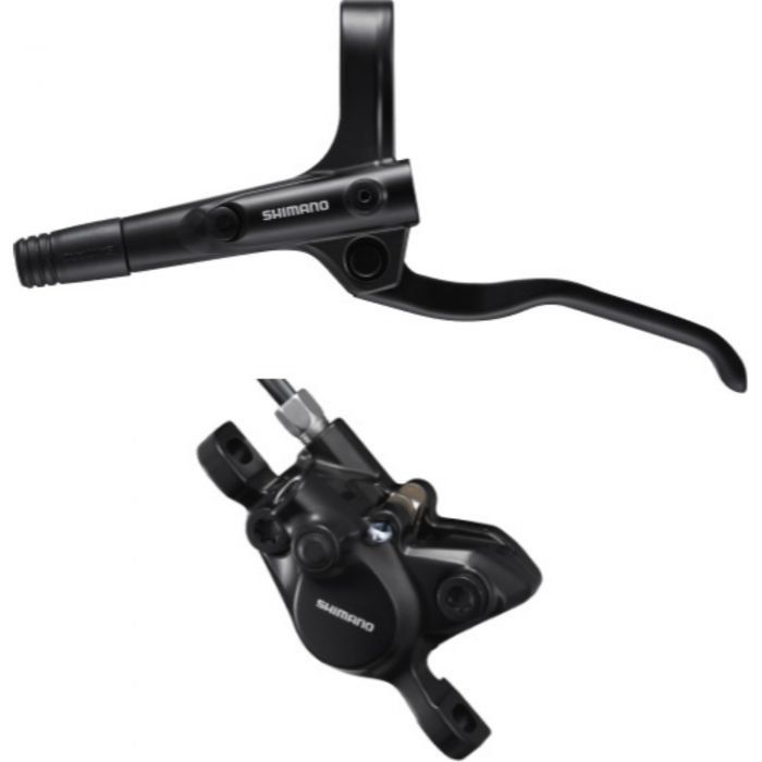 Shimano BR-MT200 / BL-MT200 Bled Brake Lever/Post Mount Calliper - Image 1