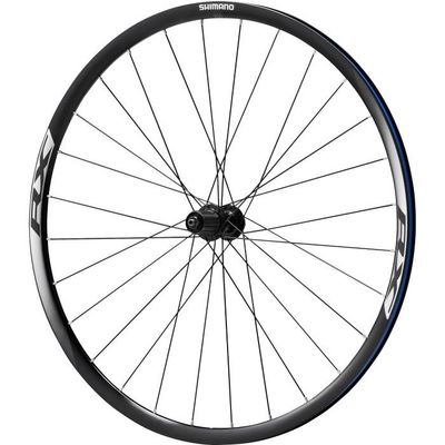 Shimano WH-RX010 Disc Road Wheel, Clincher 24 mm, 11-Speed, Black, Rear