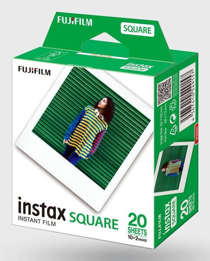 Fujifilm instax SQUARE Film instant picture film 20 pc(s) 86 x 54 mm - Image 1