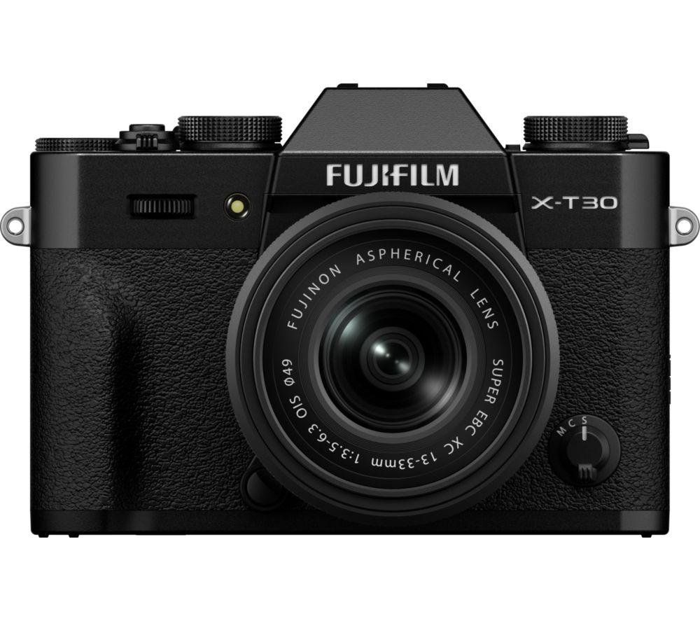Fujifilm X-T30 III Mirrorless Digital Camera - Black - Camera + XC 13- - Image 1
