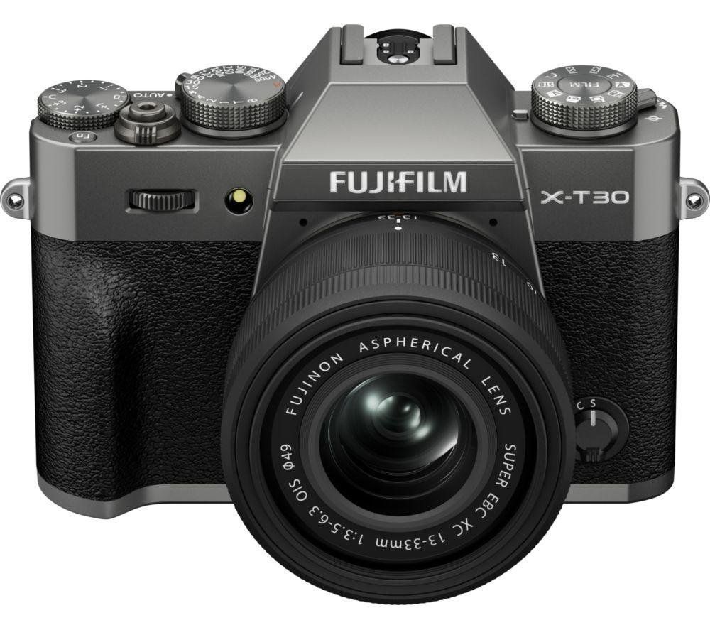 Fujifilm X-T30 III Mirrorless Digital Camera - Charcoal - Camera + XC - Image 1
