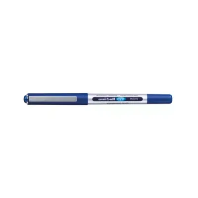 uni-ball Eye Micro UB-150 Liquid Ink Rollerball Pen 0.5mm Tip 0.3mm Line Blue Eco 70% Recycled Plastic (Pack 12) - 315127000 - Thumbnail 2