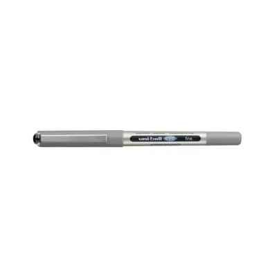 uni-ball Eye Fine UB-157 Liquid Ink Rollerball Pen 0.7mm Tip 0.5mm Line Black Eco 70% Recycled Plastic (Pack 12) - 315150000