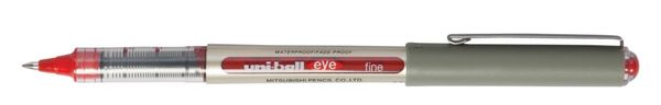Uni-Ball Liquid Ink Rollerball Pen UB-157E Red (Pack of 12) 315176000