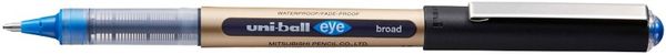 uni-ball Eye Broad UB-150-10 Rollerball Pen 1.0mm Tip Blue Eco 70% Recycled Plastic (Pack 12) - 315341000