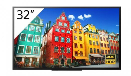 Sony FW-32BZ30J1 Signage Display Digital signage flat panel 81.3 cm (32") LCD Wi-Fi 300 cd/m 4K Ultra HD Black Built-in processor
