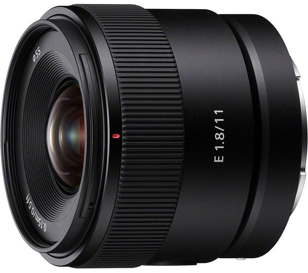Sony SEL11F18 MILC/SLR Telephoto lens Black - Image 1