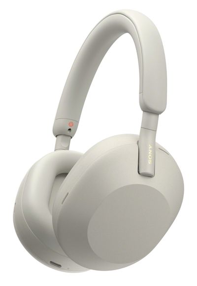 SONY WH-1000XM5 Wireless Bluetooth Noise-Cancelling Headphones - Silver, Silver/Grey