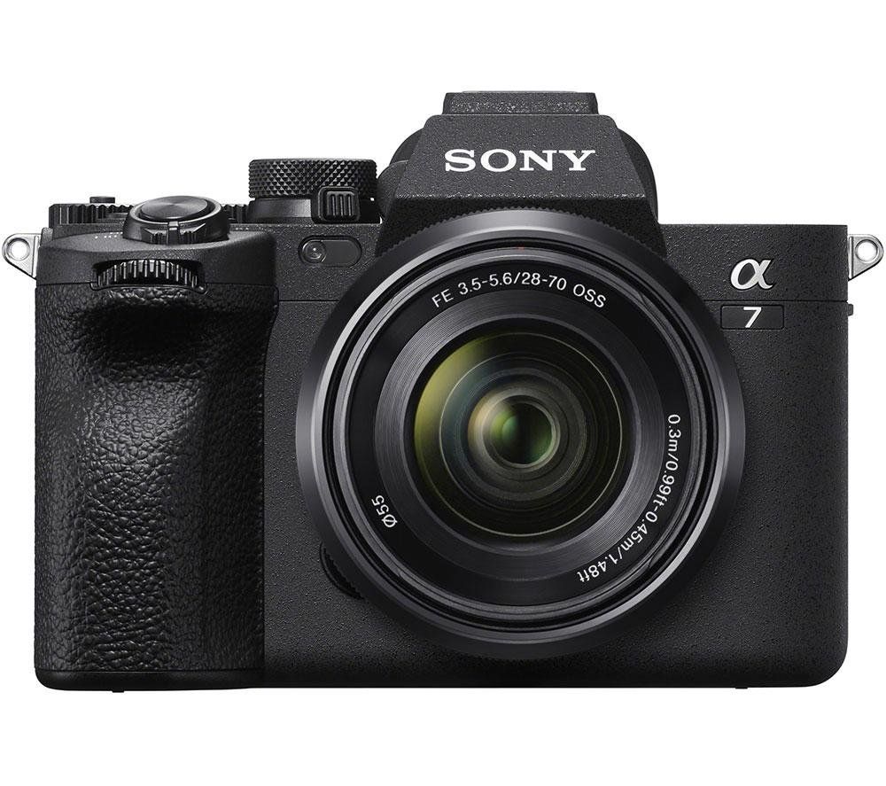 SONY a7 IV Mirrorless Camera with 28-70 mm f/3.5-5.6 Lens, Black - Image 1