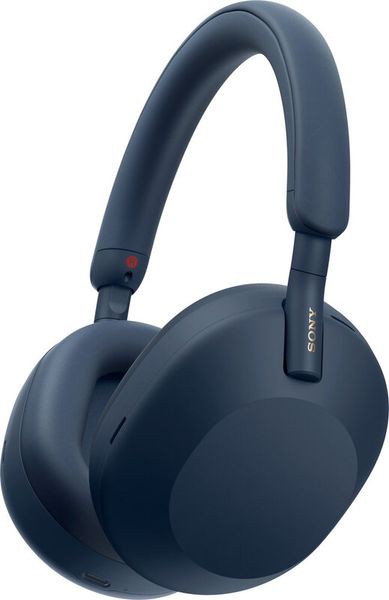 SONY WH-1000XM5 Wireless Bluetooth Noise-Cancelling Headphones - Midnight Blue, Blue