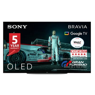 48" SONY BRAVIA XR-48A90KU Smart 4K Ultra HD HDR OLED TV with Google TV & Assistant, Black