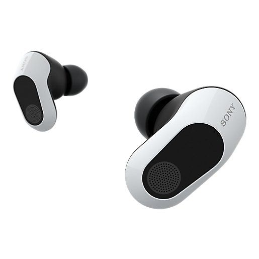 SONY INZONE Wireless Bluetooth Noise-Cancelling Gaming Earbuds - White, White - Image 1