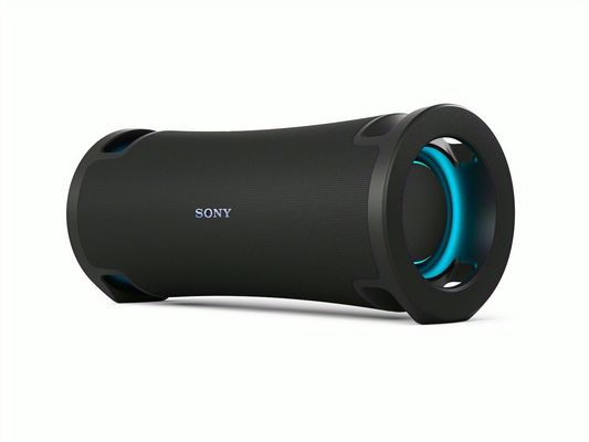 Sony ULT FIELD 7 - Wireless Bluetooth Portable Speaker with ULT POWER SOUND Ultimate Deep BASS X Balanced Speaker 30 HR Battery IP67 Waterproof LED Lighting Mic Guitar Input - Black