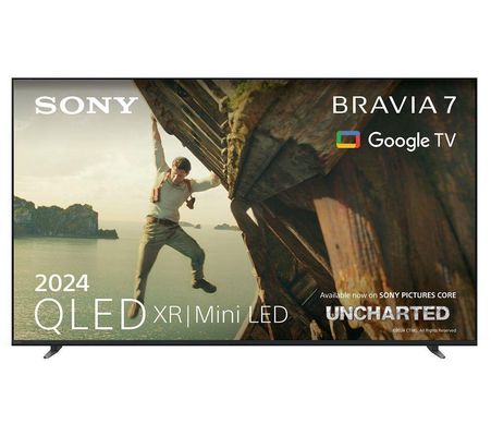 Sony BRAVIA 7 QLED (XR l Mini LED) 55 Inch 4K HDR Google Smart TV (2024) | Gaming Features for PlayStation 5 IMAX Enhanced Dolby Vision Atmos Chromecast AirPlay 120Hz