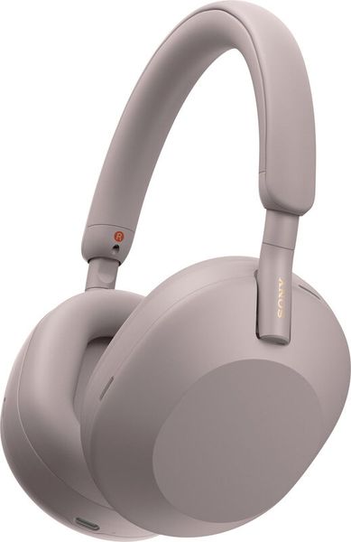 SONY WH-1000XM5 Wireless Bluetooth Noise-Cancelling Headphones - Smoky Pink, Pink