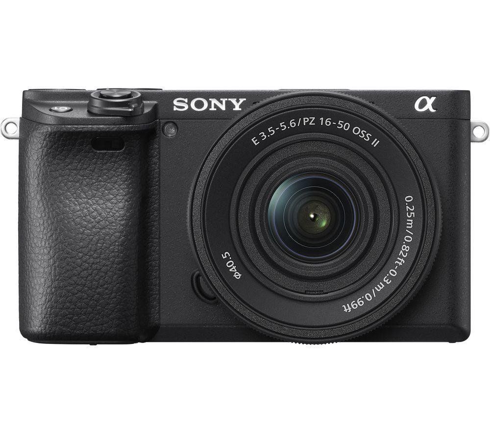 Sony α ILCE-6400AK 1/1.6" MILC 24.2 MP CMOS 6000 x 4000 pixels Black - Image 1