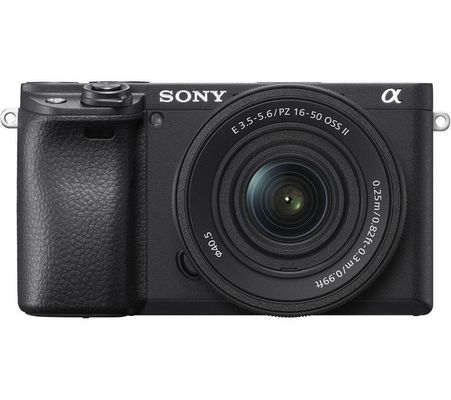 Sony α ILCE-6400AK 1/1.6" MILC 24.2 MP CMOS 6000 x 4000 pixels Black