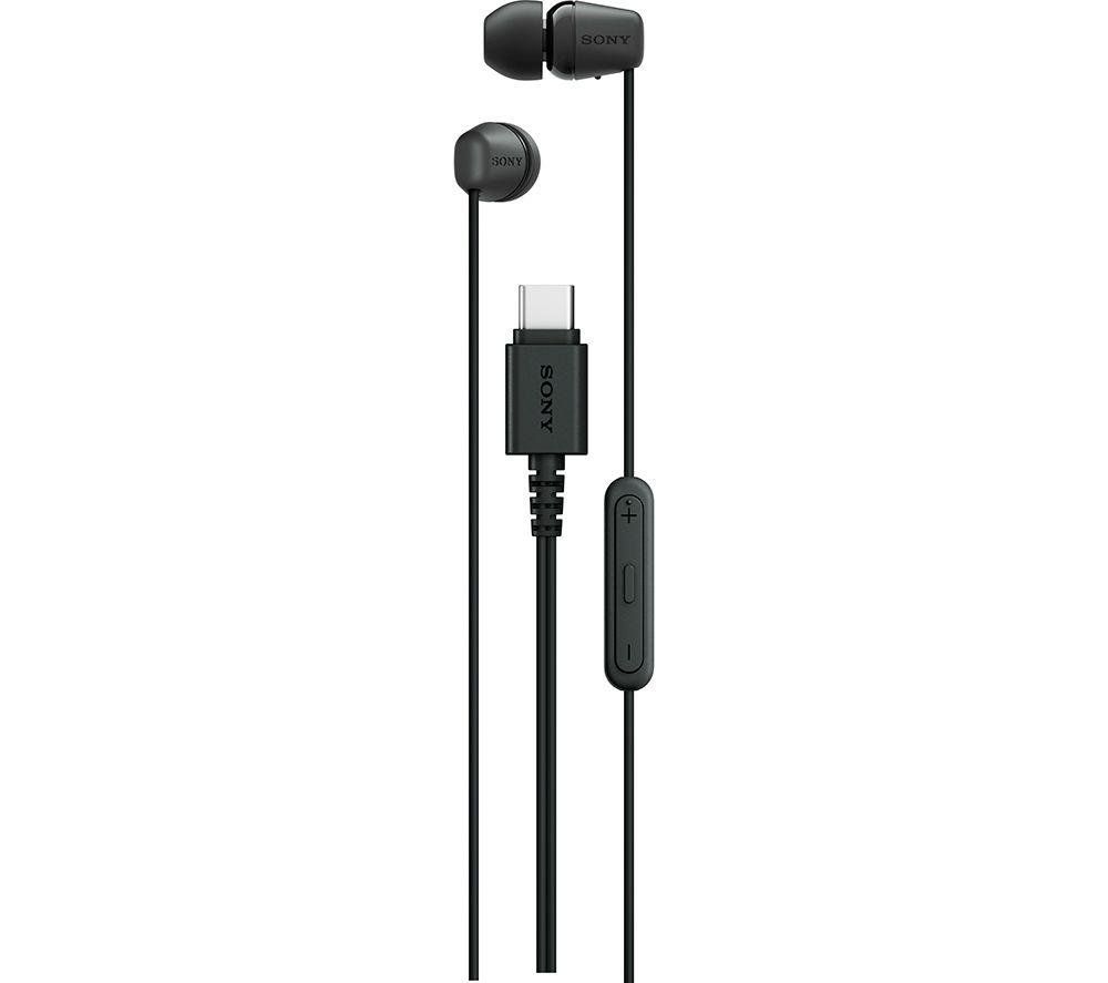 Sony IER-EX15C Headset Wired In-ear Calls/Music USB Type-C Black - Image 1