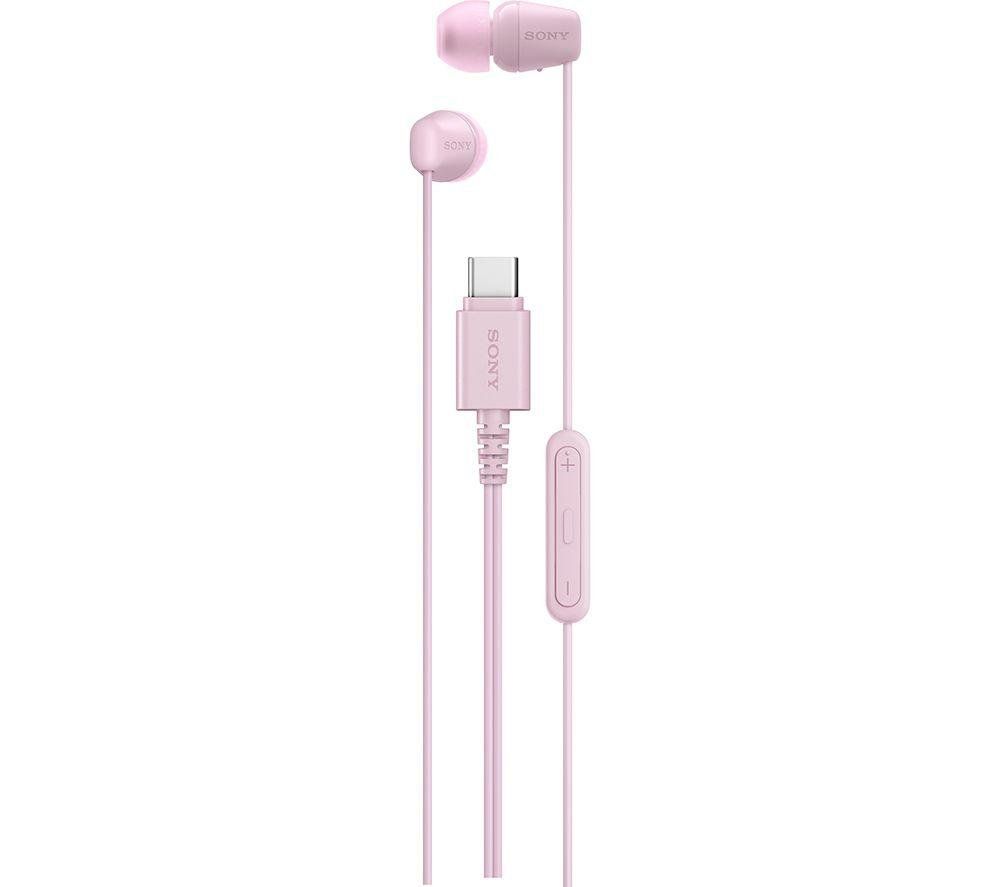 Sony IER-EX15C Headset Wired In-ear Calls/Music USB Type-C Pink - Image 1
