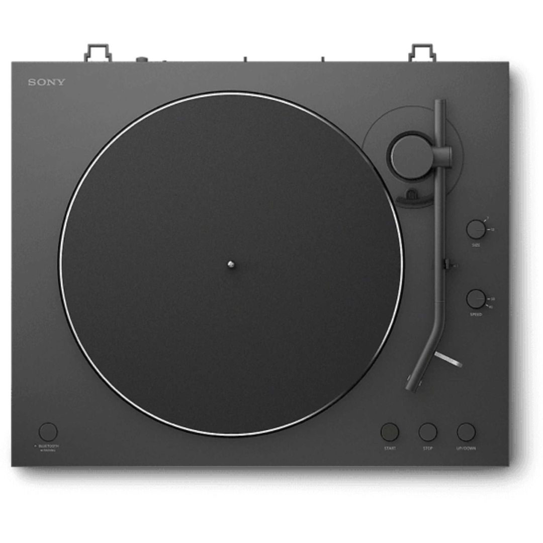 SONY PS-LX3BT Belt Drive Bluetooth Turntable - Black, Black - Image 1