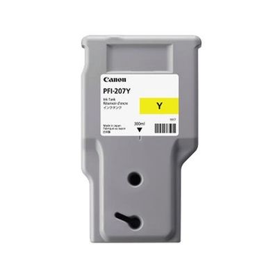 Canon 8792B001/PFI-207Y Ink cartridge yellow 300ml for Canon IPF 680
