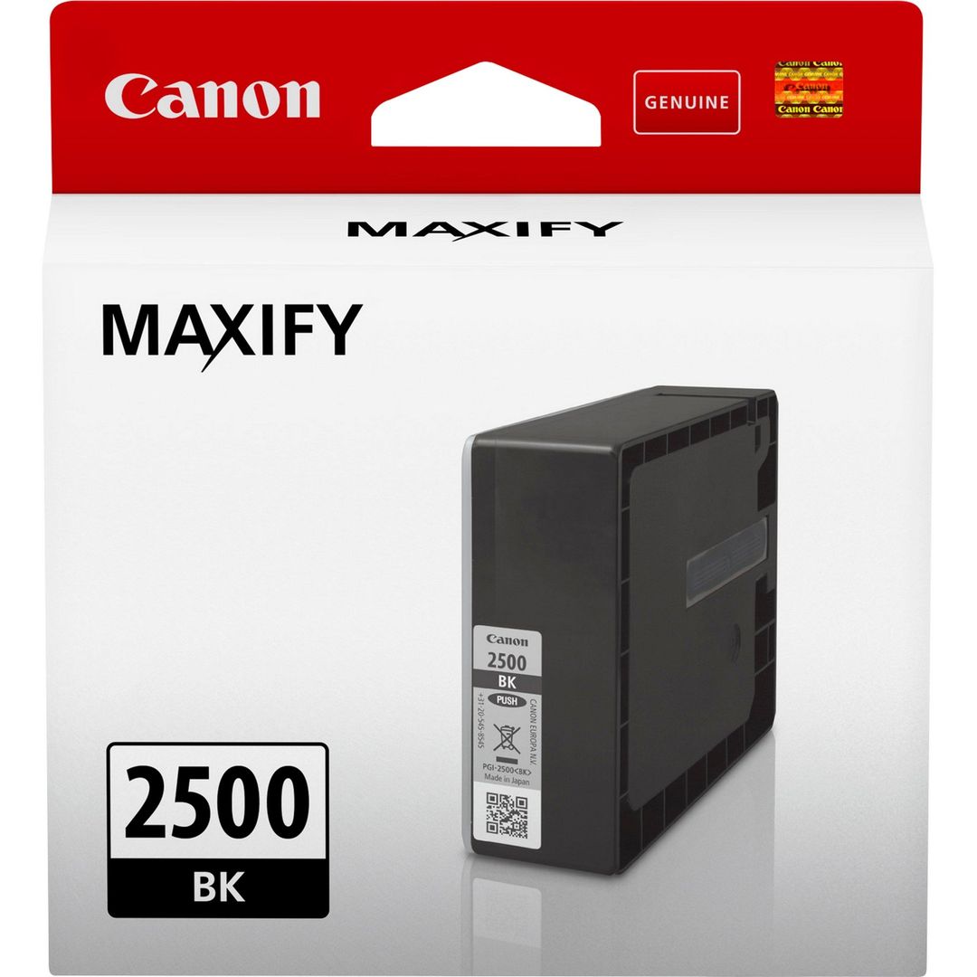 Canon PGI-2500BK Black Ink Cartridge - Image 1
