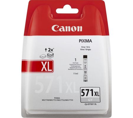 Canon CLI-571XL High Yield Grey Ink Cartridge