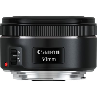 CANON EF 50 mm f/1.8 STM Standard Prime Lens, Black