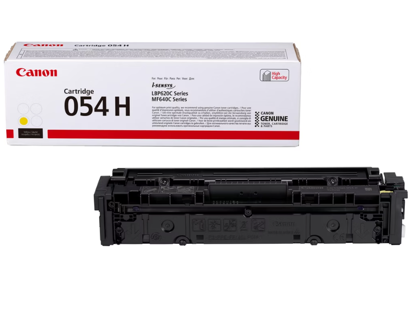 Canon 3025C002/054H Toner cartridge yellow high-capacity. 2.3K pages I - Image 1