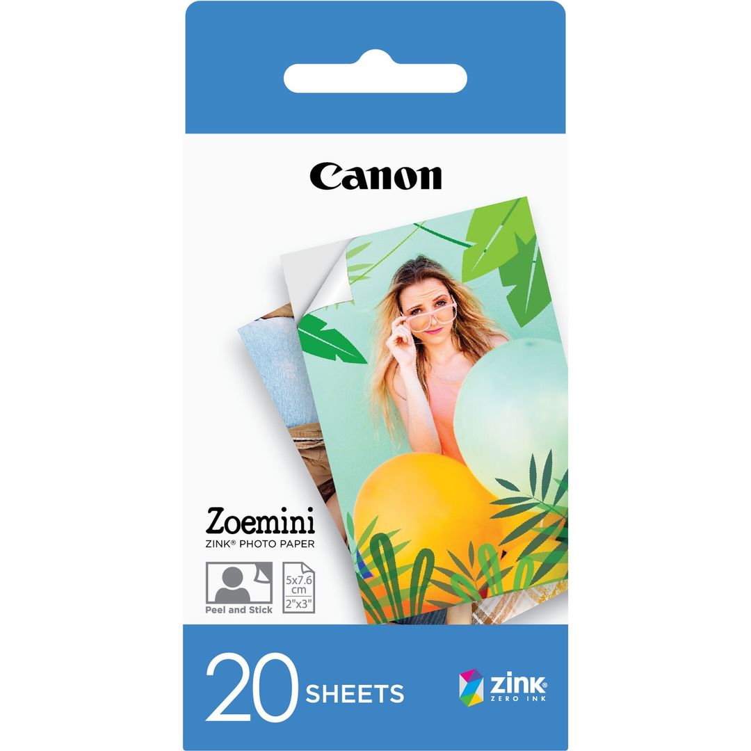 Canon ZINK™ 2"x3" Photo Paper x20 sheets - Image 1