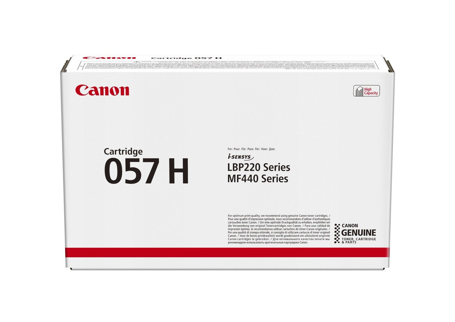 Canon i-SENSYS 057H toner cartridge 1 pc(s) Original Black - Image 1