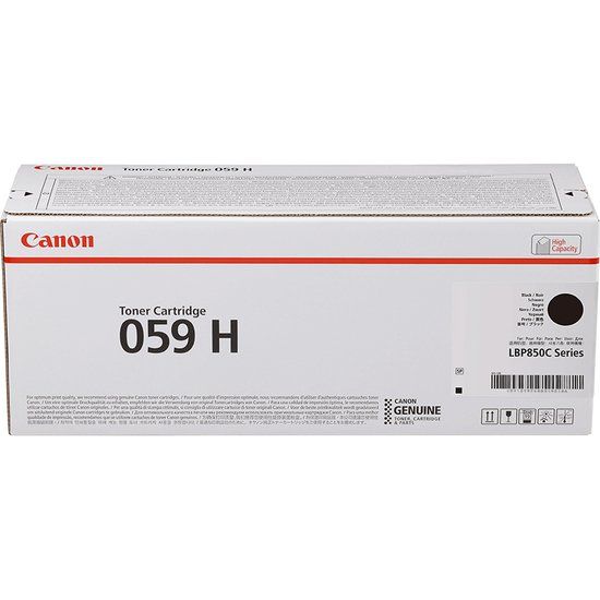 Canon 059H BK toner cartridge 1 pc(s) Original Black - Image 1