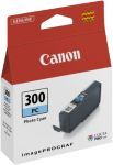 CANON PFI-300PC Photo Cyan Ink Cartridge, Cyan