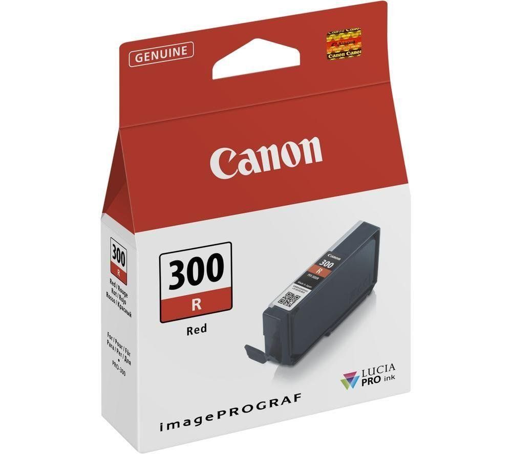 Canon PFI-300R Red Ink Cartridge - Image 1
