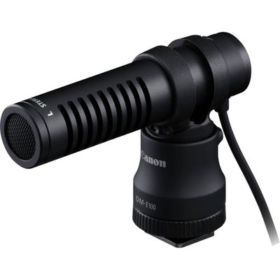 CANON DM-E100 Stereo Microphone, Black