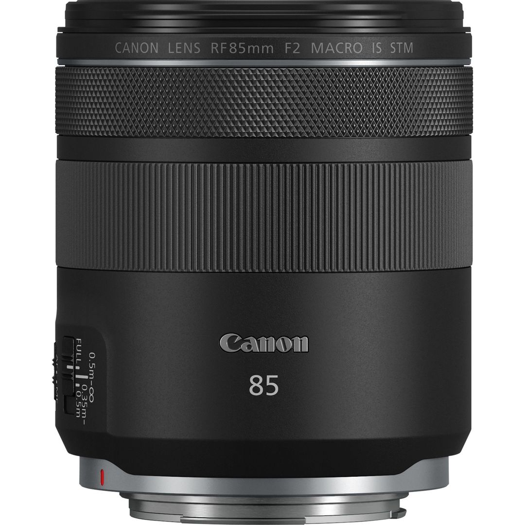 CANON RF 85 mm f/2 MACRO IS STM Standard Prime Lens, Black - Image 1
