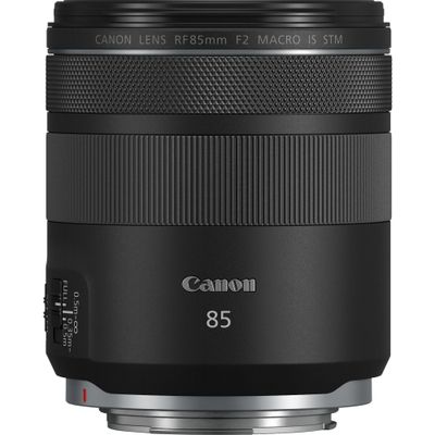 CANON RF 85 mm f/2 MACRO IS STM Standard Prime Lens, Black