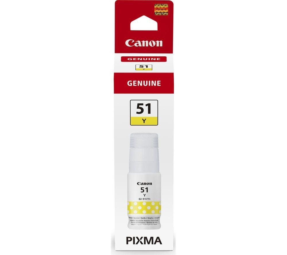 Canon GI-51Y Ink Bottle Yellow - Image 1