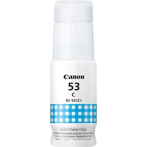 Canon GI-53C Cyan Ink Bottle - Image 1