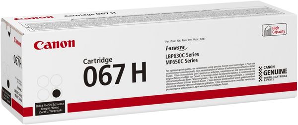Canon 067H toner cartridge 1 pc(s) Original Black